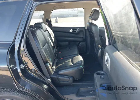 2014 Nissan Pathfinder Platinum from USA, damaged, VIN 5N1AR2MN1EC696400